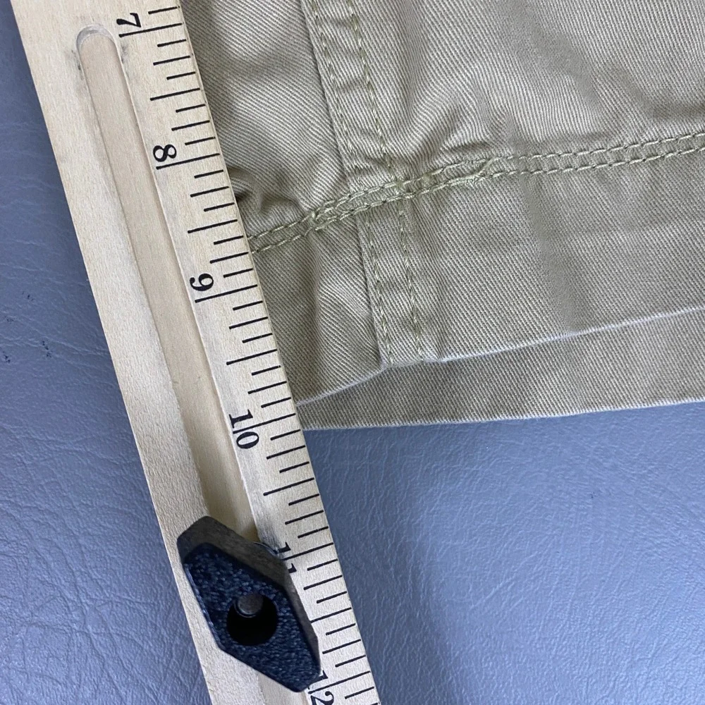 The Foundry Supply Co Cargo Shorts Men's Size 46 Big and Tall Khaki Tan Cotton